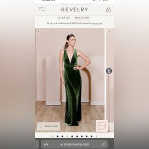 Revelry Dylan Bridesmaid Dress